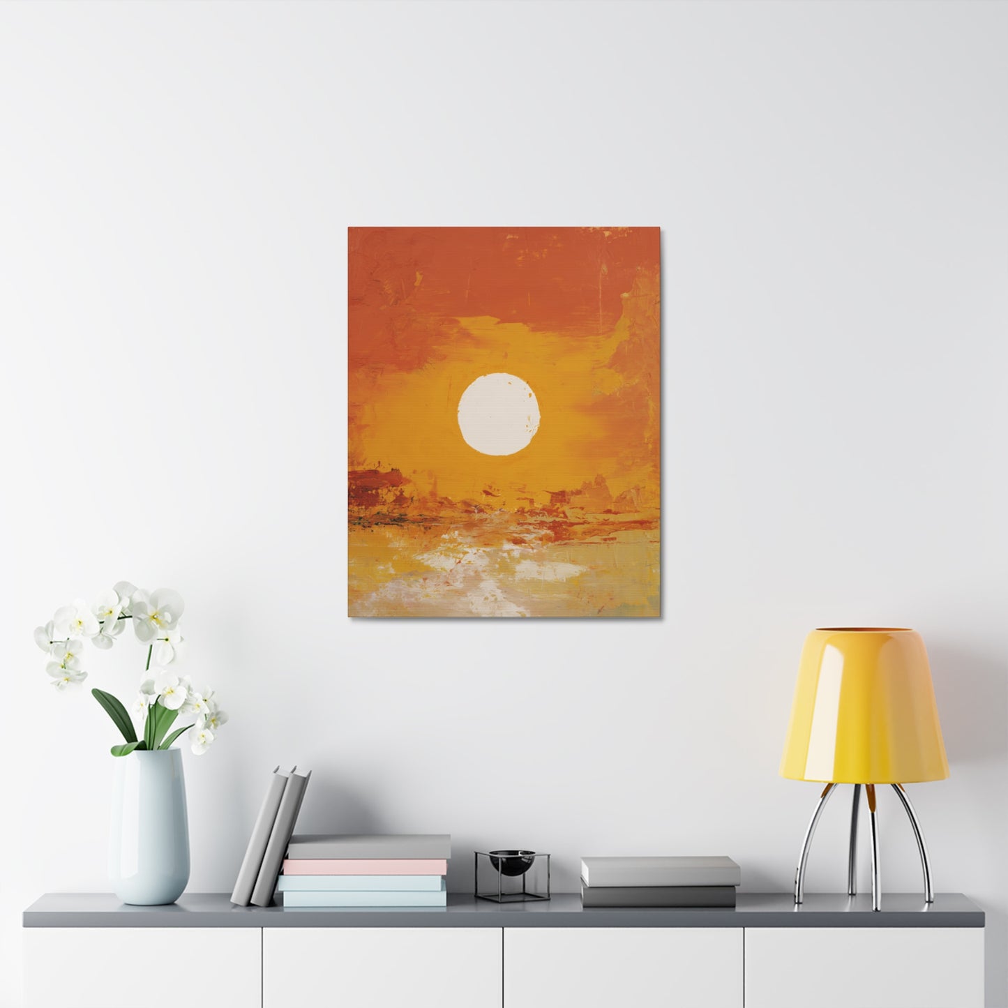 Sunset Serenity Stretched Canvas