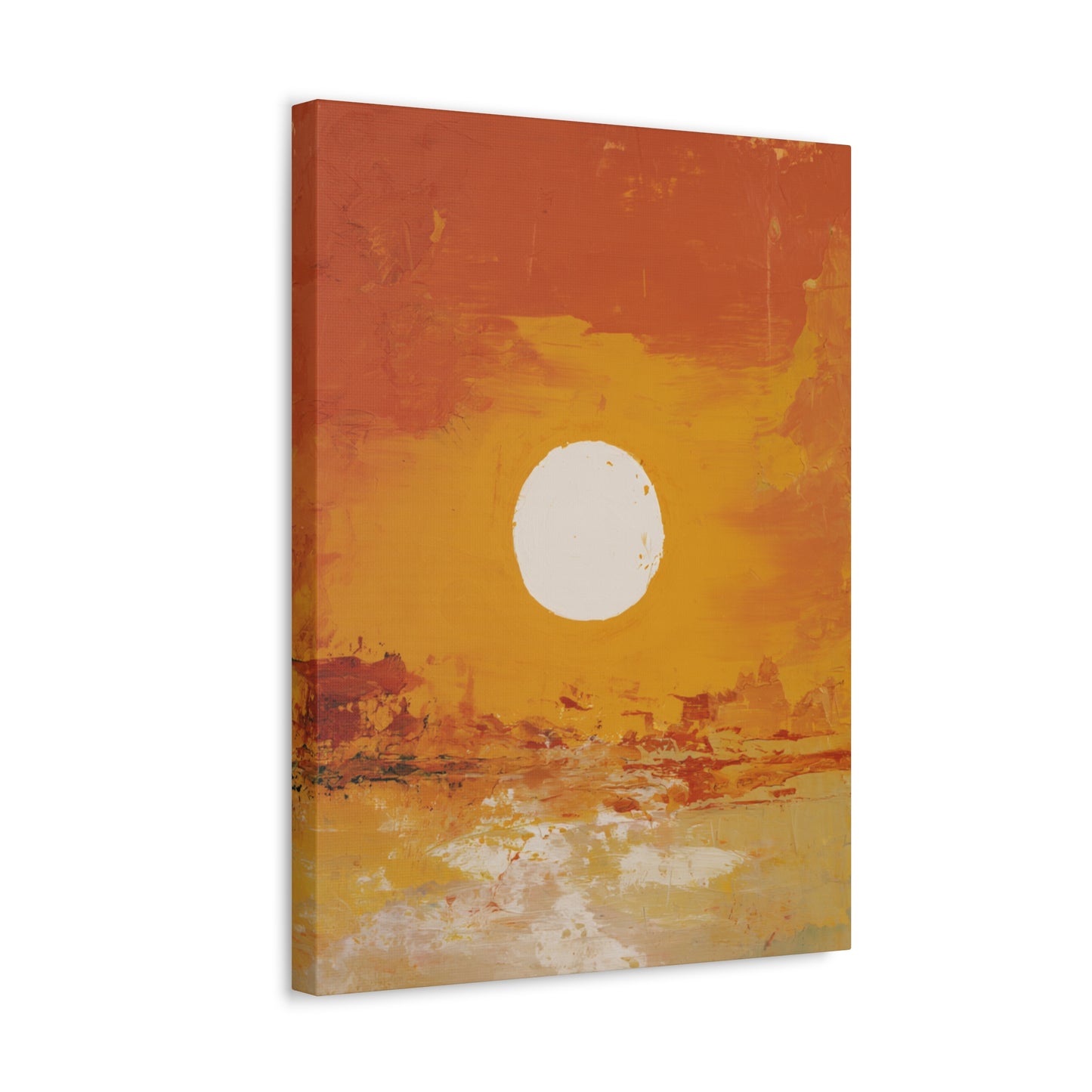 Sunset Serenity Stretched Canvas