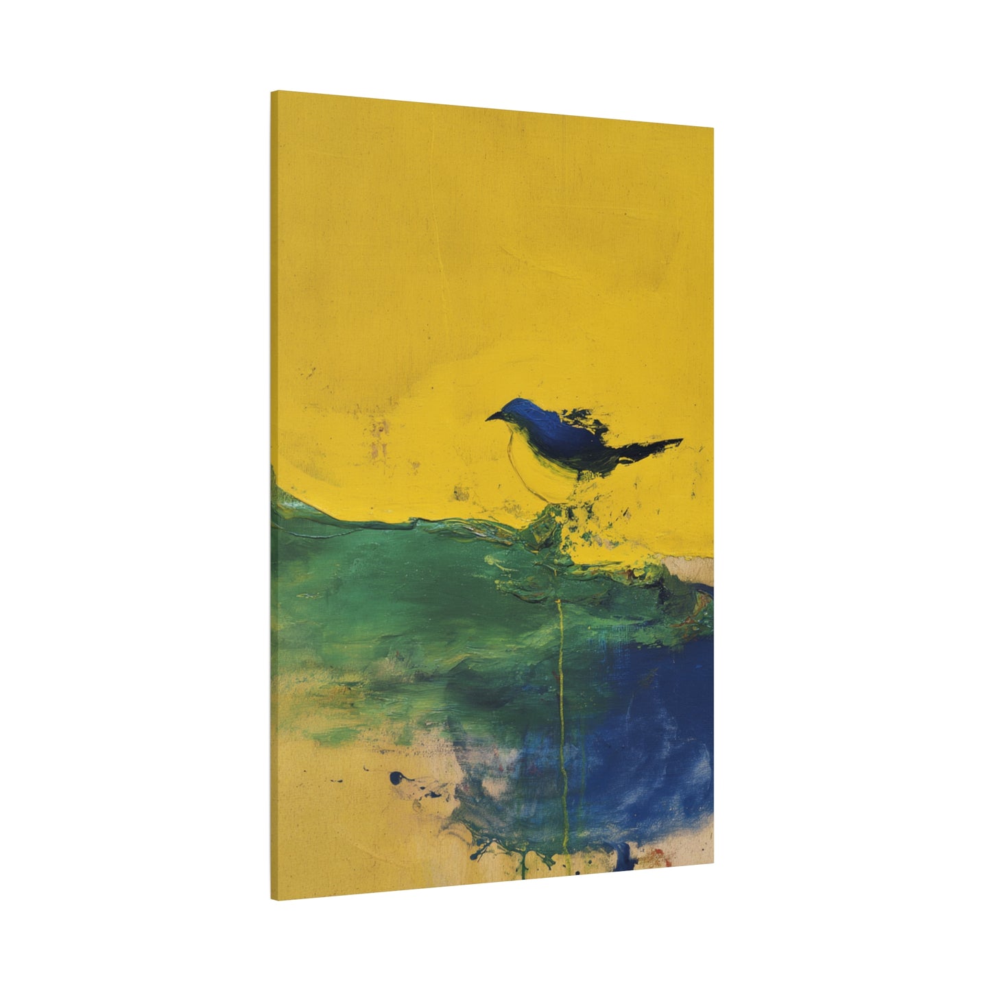 Canary Stretched Canvas Wall Art