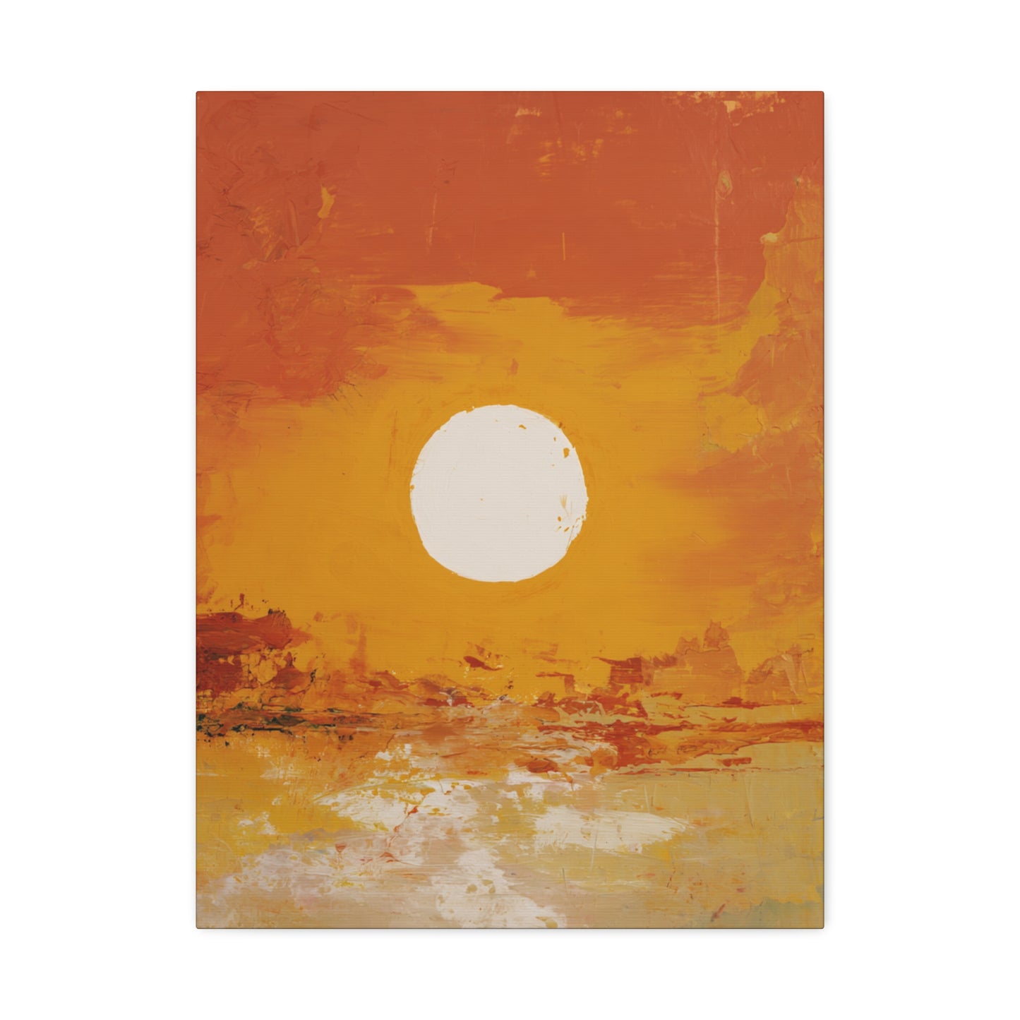 Sunset Serenity Stretched Canvas