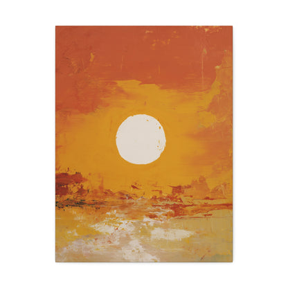 Sunset Serenity Stretched Canvas
