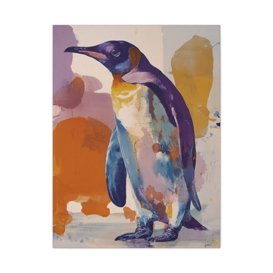 Penguin Art Canvas Print