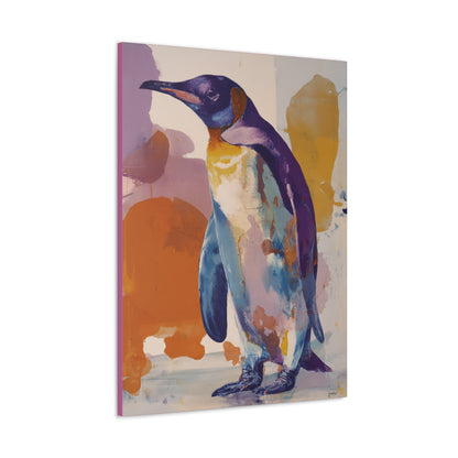 Penguin Art Canvas Print