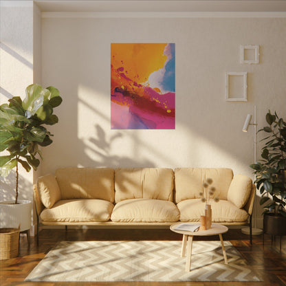 Shinning, Colorful Canvas Wall Art