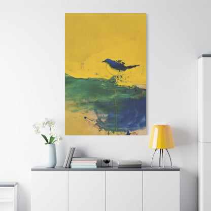 Canary Stretched Canvas Wall Art