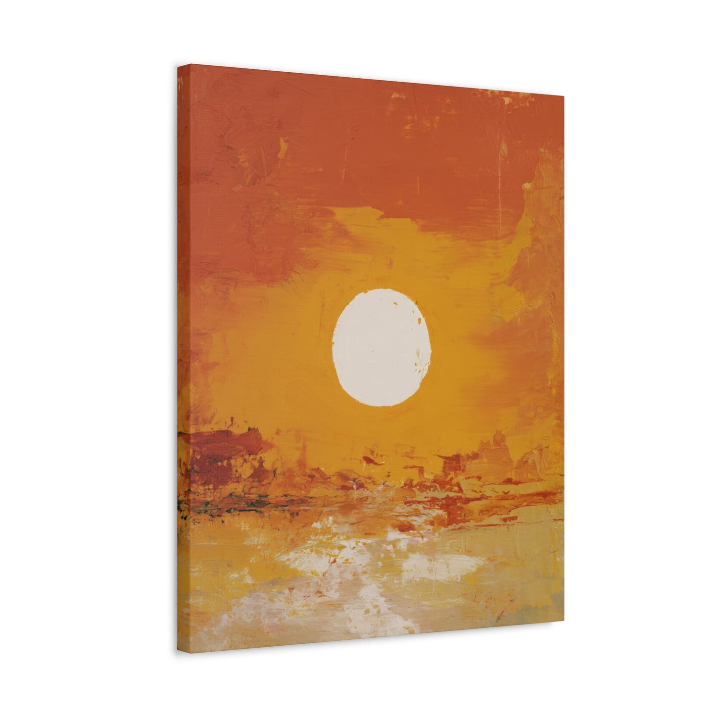Sunset Serenity Stretched Canvas