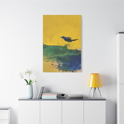 Canary Stretched Canvas Wall Art