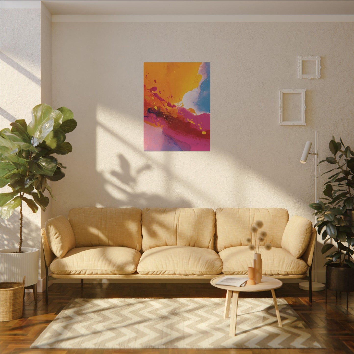 Shinning, Colorful Canvas Wall Art