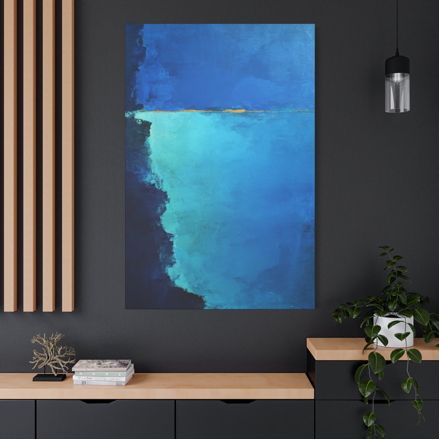 Blue Ocean Canvas Art