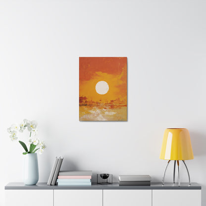 Sunset Serenity Stretched Canvas