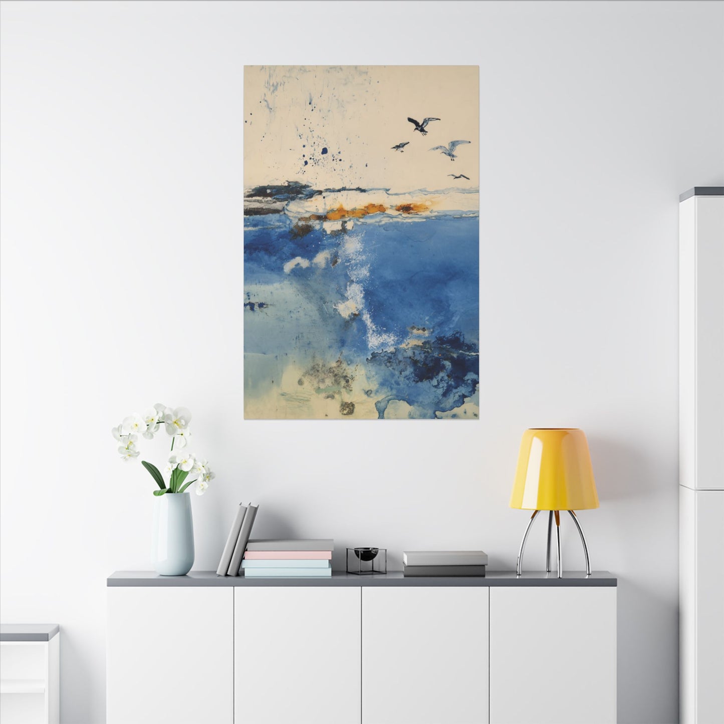 Ocean Breeze Canvas Art Print - Stretched Wall Decor