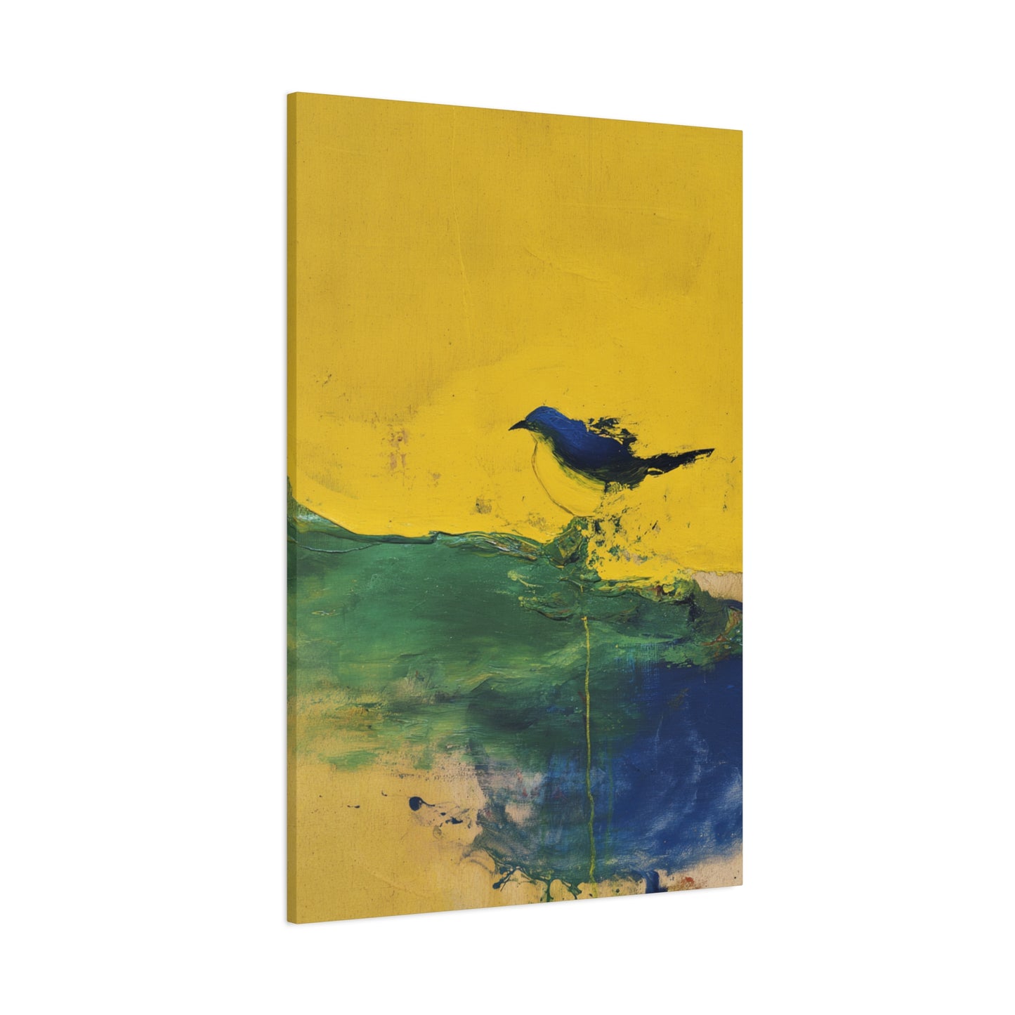Canary Stretched Canvas Wall Art