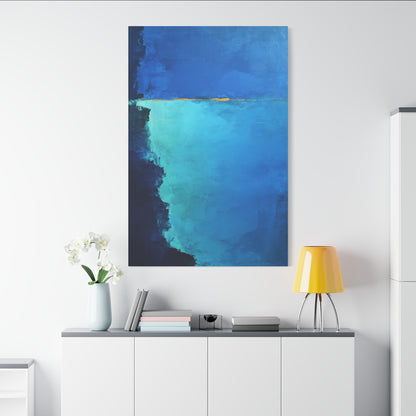 Blue Ocean Canvas Art