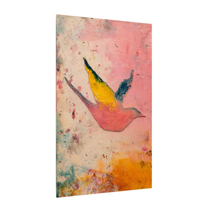 Colorful Bird Canvas Wall Art