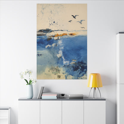 Ocean Breeze Canvas Art Print - Stretched Wall Decor
