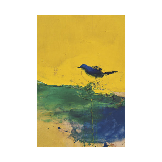Canary Stretched Canvas Wall Art