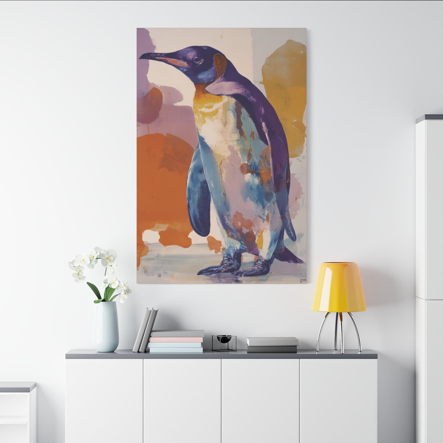 Penguin Art Canvas Print